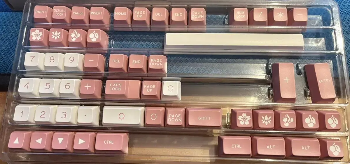 SA프로파일 /체리 mx스위치  /peony keycap (핑크색)